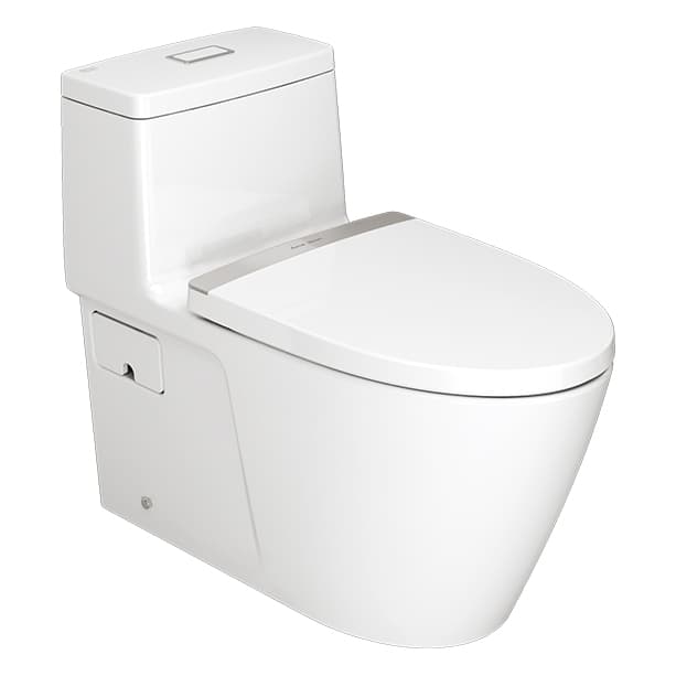 One-piece water closet